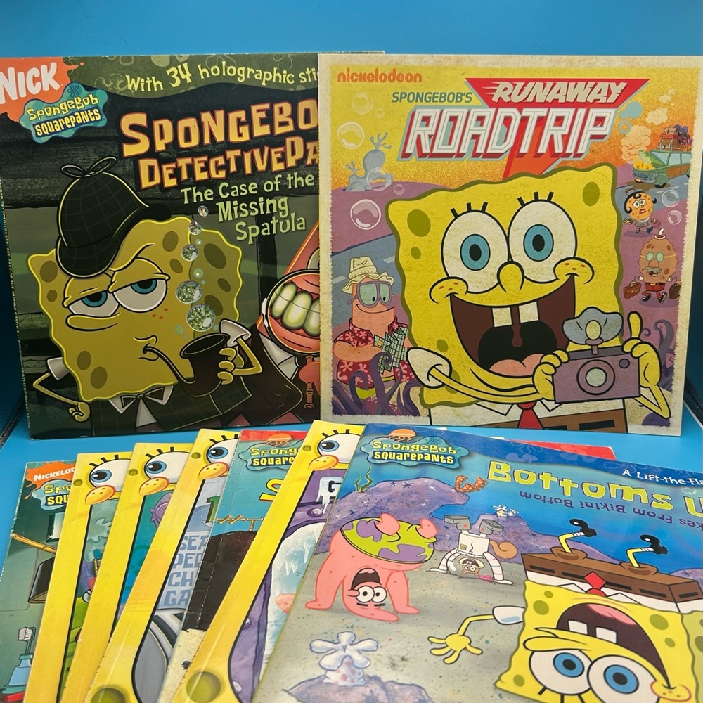 Nickelodeon SpongeBob SquarePants bundle of 9